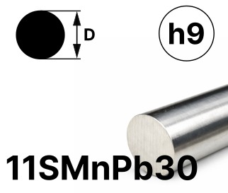 Rundstahl 4 mm, 11SMnPb30, EN10277/EN10278