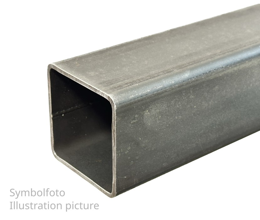 Quadratrohr 20x20x2,5 mm, "schwarz", EN10219/EN10025, S235JRH