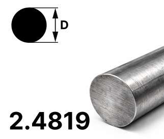 Rundstab 55 mm, 2.4819 Alloy C-276