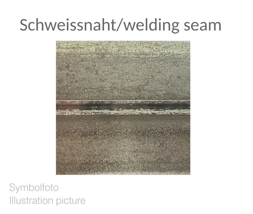 Quadratrohr 20x20x2,5 mm, "schwarz", EN10219/EN10025, S235JRH