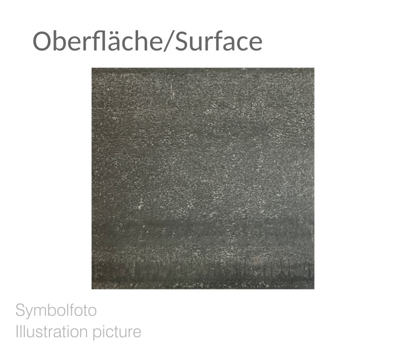 Quadratrohr 20x20x2,5 mm, "schwarz", EN10219/EN10025, S235JRH