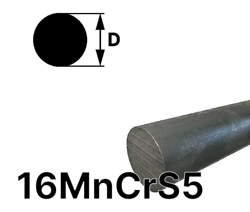 Rundstahl 20 mm, 16MnCrS5, EN10060/EN10084